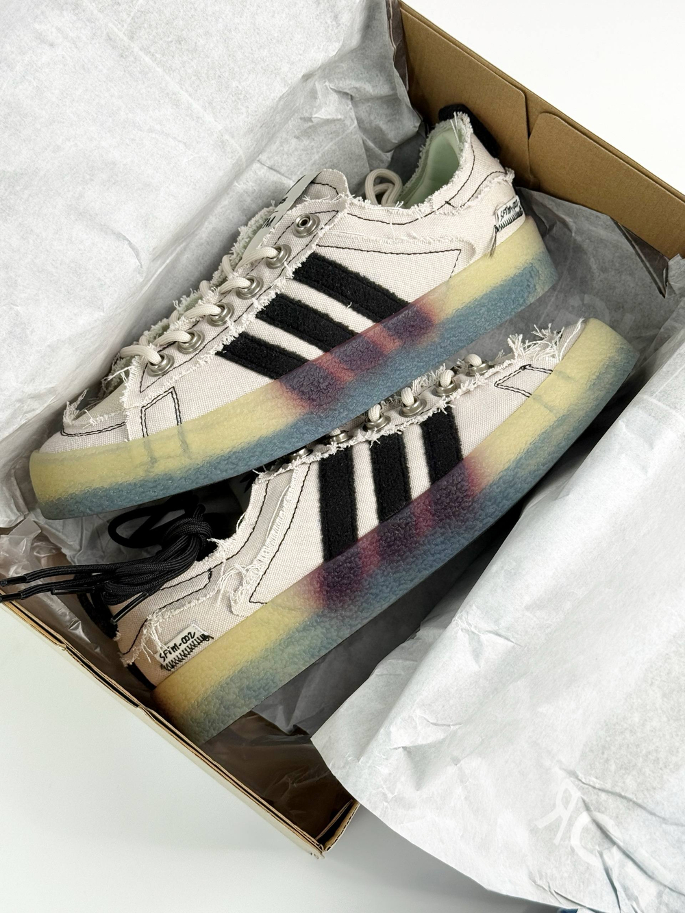 Кроссовки Adidas Campus 80s SFTM #B106 (беж.)