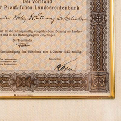 Винтаж: Облигация №03218 / PREUSSISCHE LANDESRENTENBANK
