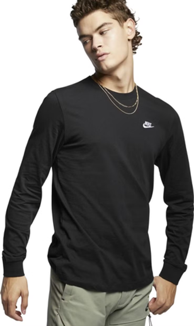 AR5193-010 Лонгслив Nike M NSW CLUB TEE - LS