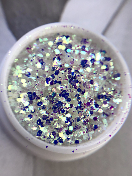 IBDI Глиттер РАДУГА MIX 02