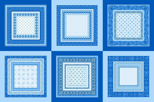 Ситец 95 см Василек 18663-1