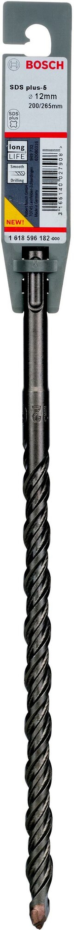 Бур BOSCH SDS+ 12х200х265мм (1618596182)