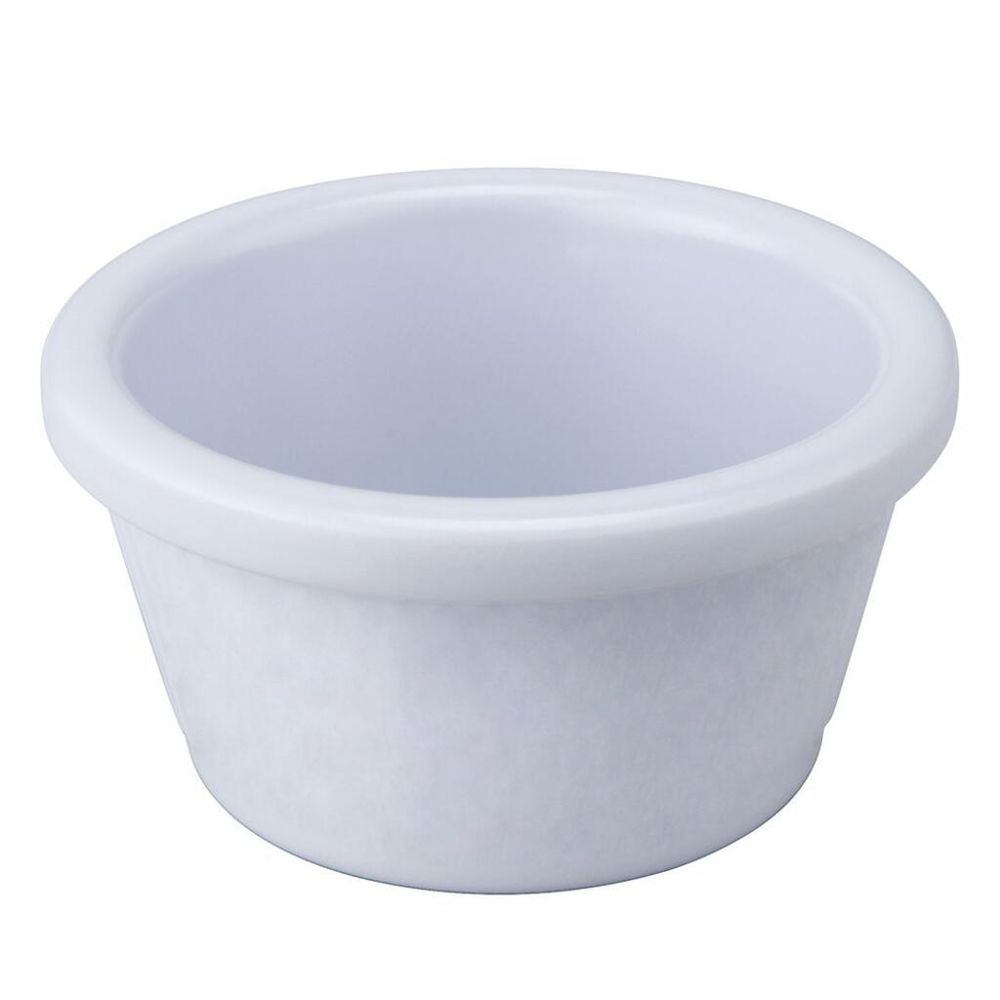 Соусник 50 мл d 7 см h3,7 см круглый набор 12 шт. пластик белый SUNNEX