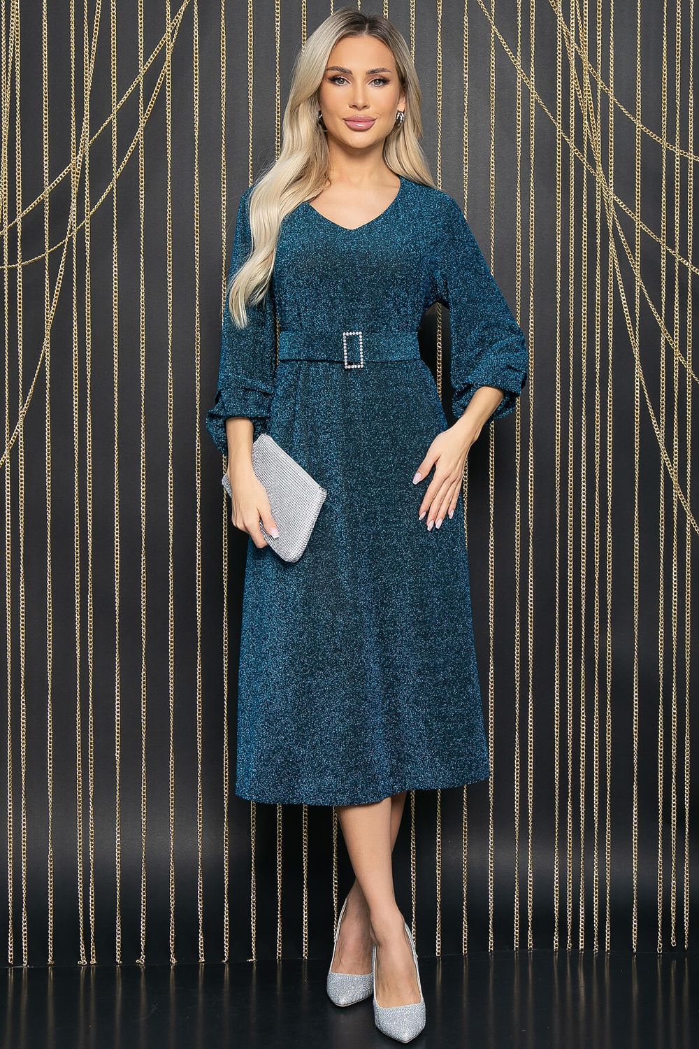 Платье Аглая (бирюзовое) П12040 LT Collection (Акция)