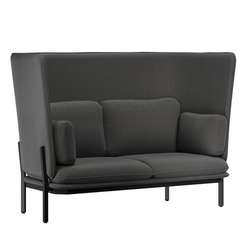Stato Диван двухместный  с высокой спинкой STA-02 Verona 66/Металл Черный 1820*900*1200