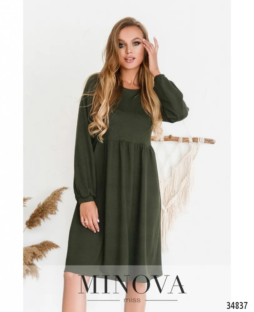 Платье 3129Н-хаки Minova