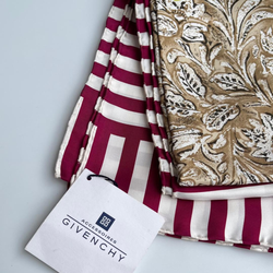 Платок с синими цветами Givenchy