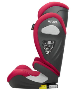 Автокресло Avova Sora Fix (15-36 кг, 100-150 см) Berry Pink