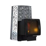 Дровяная банная печь Grill'D Violet 200 Long Max Pro