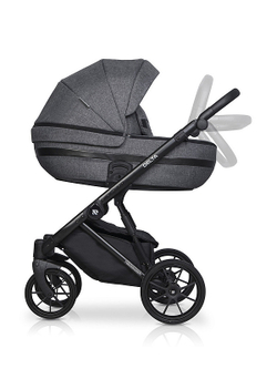 Детская коляска Riko Basic Delta 2 в 1 05 carbon