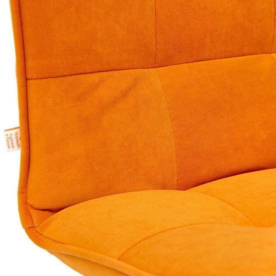 Кресло Tetchair ZERO флок , оранжевый, 18