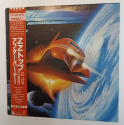 Винтажная виниловая пластинка ZZ Top Afterburner (Japan 1985)