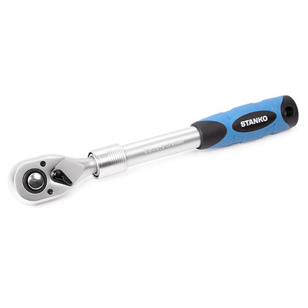 Рукоятка трещоточная телескопическая 72 зуба 1/2' CST126072T