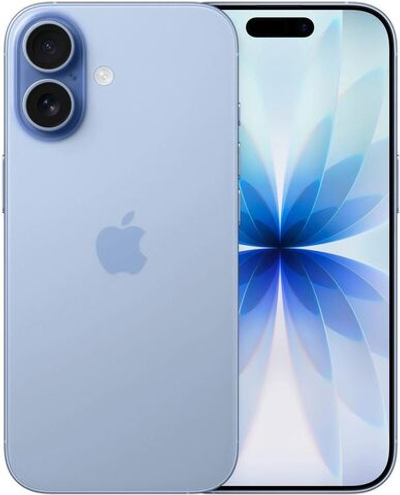 6.3" Смартфон Apple iPhone 17 512Gb,  A3520,  NFC,  OLED,  120Гц,  голубой