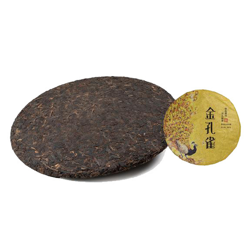 Пуэр Золотой павлин (3 года регион Мэнхай) РЧК 357г