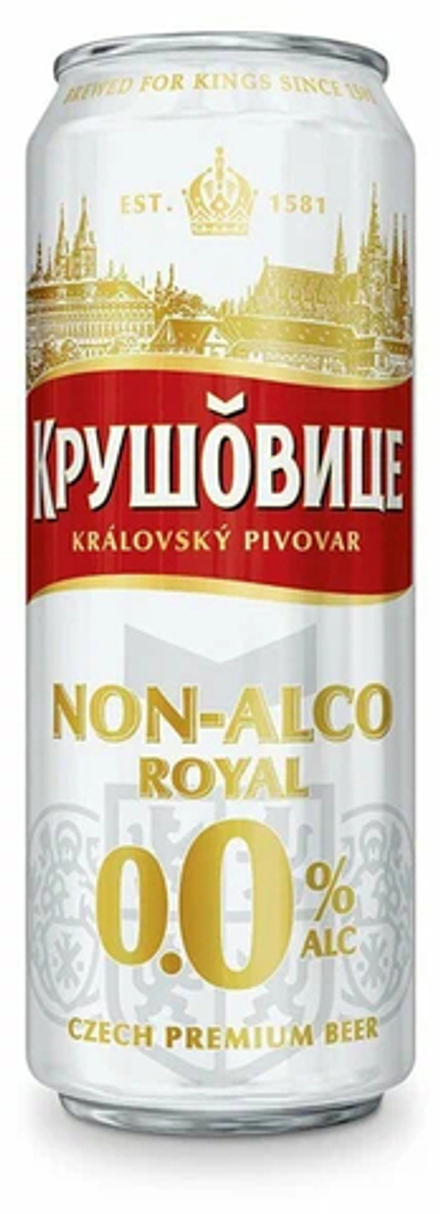 Пиво Крушовице Нон-Алко / Krusovice Non-Alco 0.43 - банка