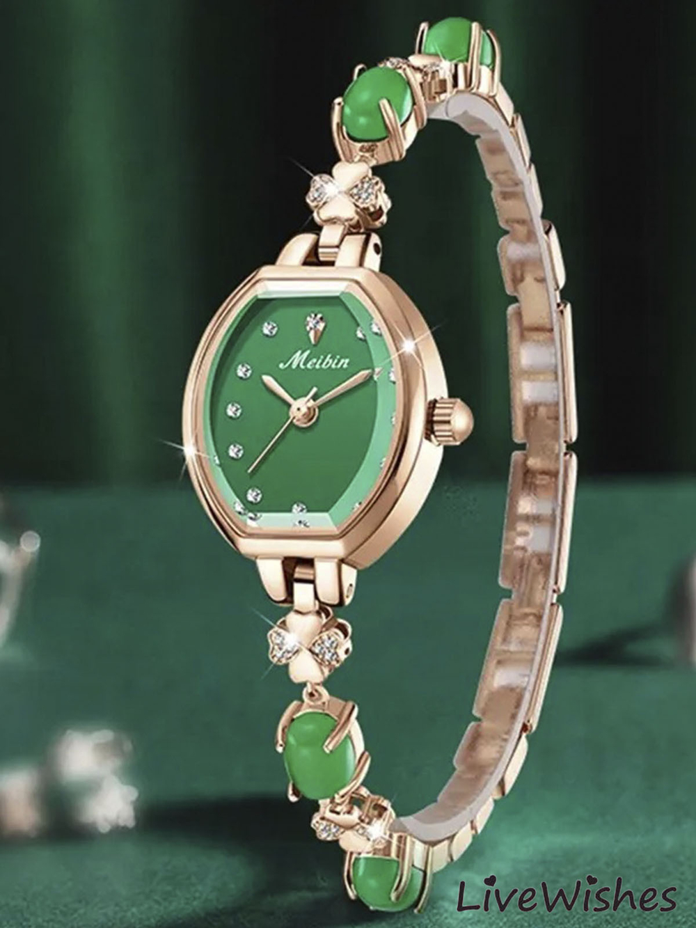 Часы наручные кварцевые AIMIDI на металлическом браслете, золотистый W9280-01