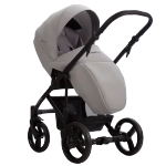 Коляска 2в1 Bebetto MAGNUM LIGHT PRO light pro 03 (св.серая кожа)