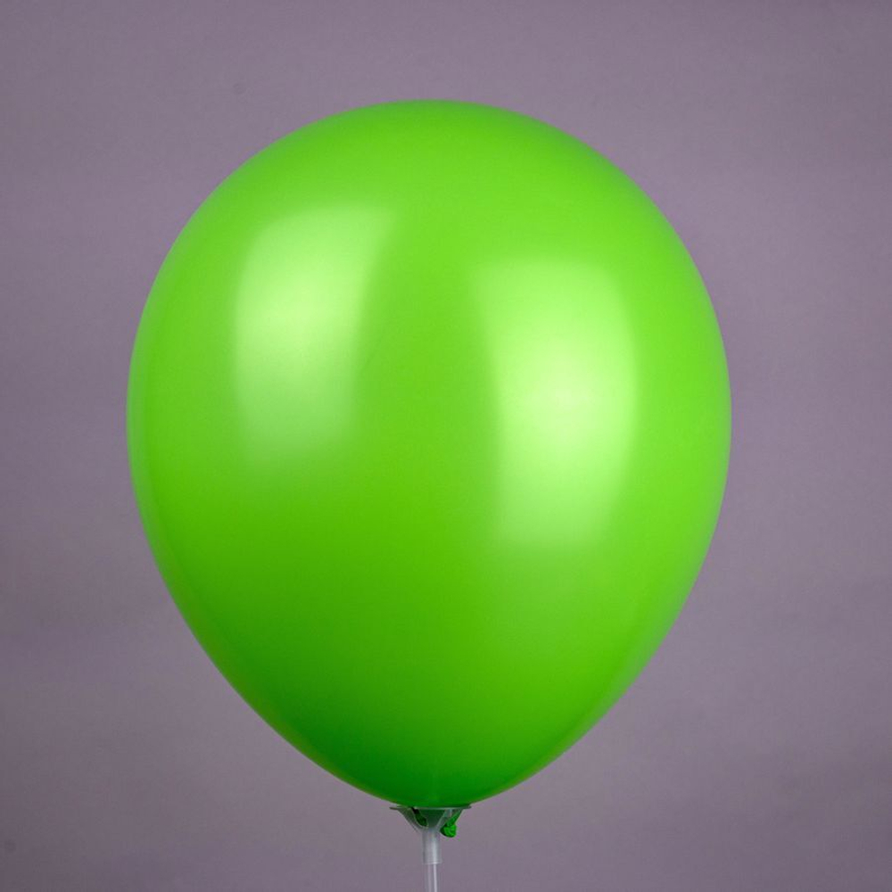 Шар12"" Пастель светло-зеленый/Lemon green (50 шт./уп.) /БК