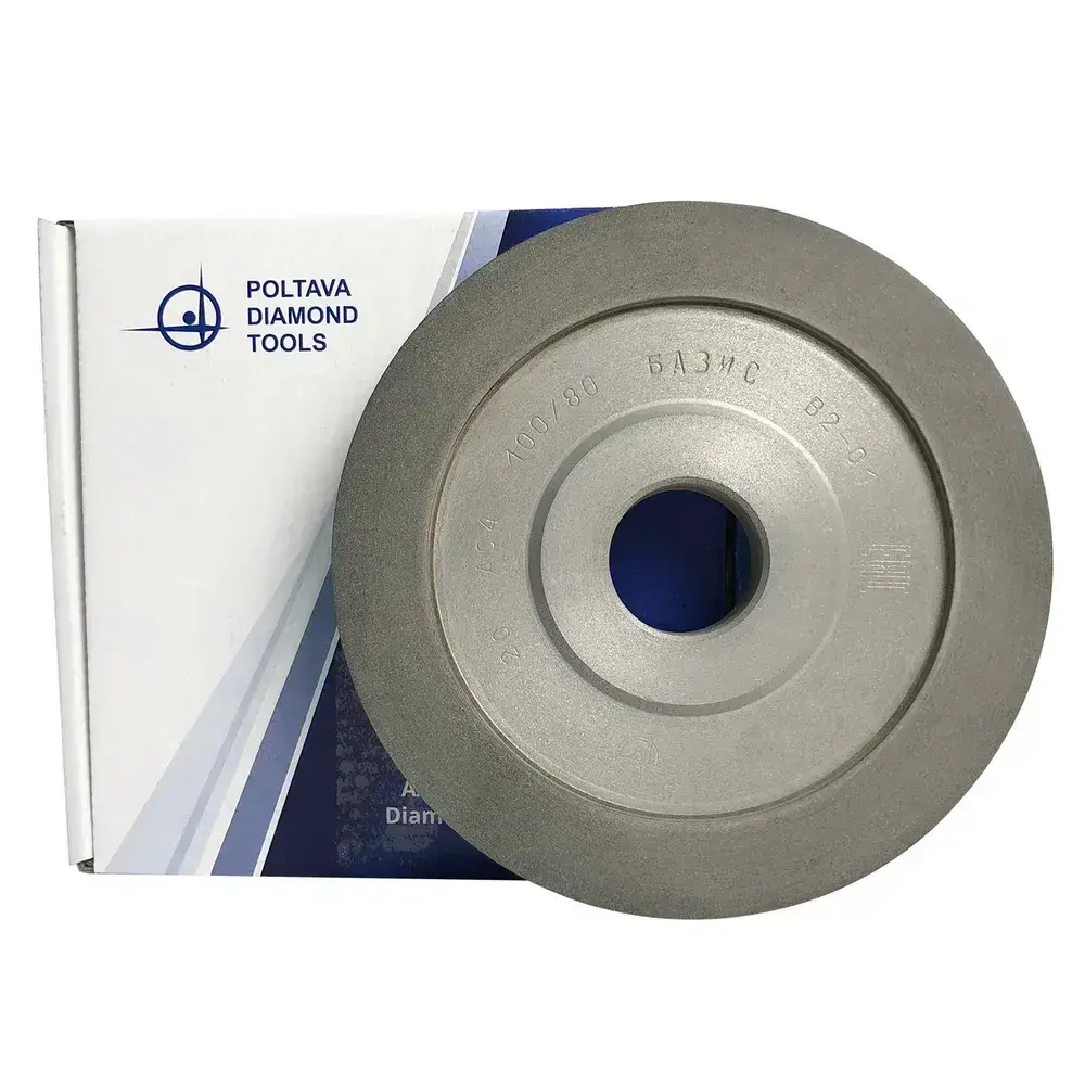 Круг алмазный трехсторонний PDT 14U1 (150 x 20 x 20 x 20 x 3 x 32 мм) 100/80 БАЗИС АС4 В2-01 4820235011369