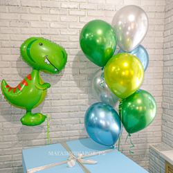 Набор шаров "Милаш Дино" с коробкой
