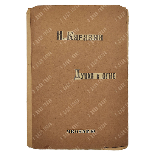 Каразин Н. Дунай в огне : дневник корреспондента Ч. 1., 1905.