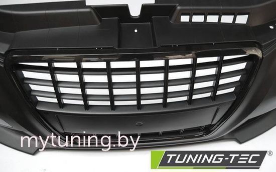 Бампер передний S8 STYLE BLACK для Audi A3 8P