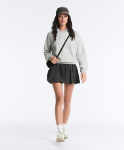 Oysho Клетчатая юбка-баллон Compressive, черный