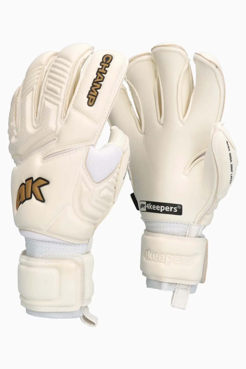 Вратарские перчатки 4keepers Champ Gold VII HB - белый