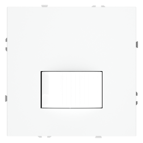 Датчик движения встраиваемый VOLTUM S70, (белый матовый)