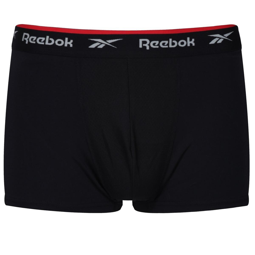 Мужские боксеры спортивные Reebok Mens Sports Trunk REDGRAVE 3P - black/charcoal/grey marl