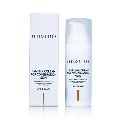 ANGIOPHARM ЛАМЕЛЛЯРНЫЙ КРЕМ ДЛЯ КОМБИНИРОВАННОЙ КОЖИ, 50 Мл | LAMELLAR CREAM FOR COMBINATION SKIN