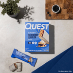 Quest Nutrition, протеиновый батончик, хрустящий пирог с голубикой, 12 батончиков по 60 г (2,12 унции)