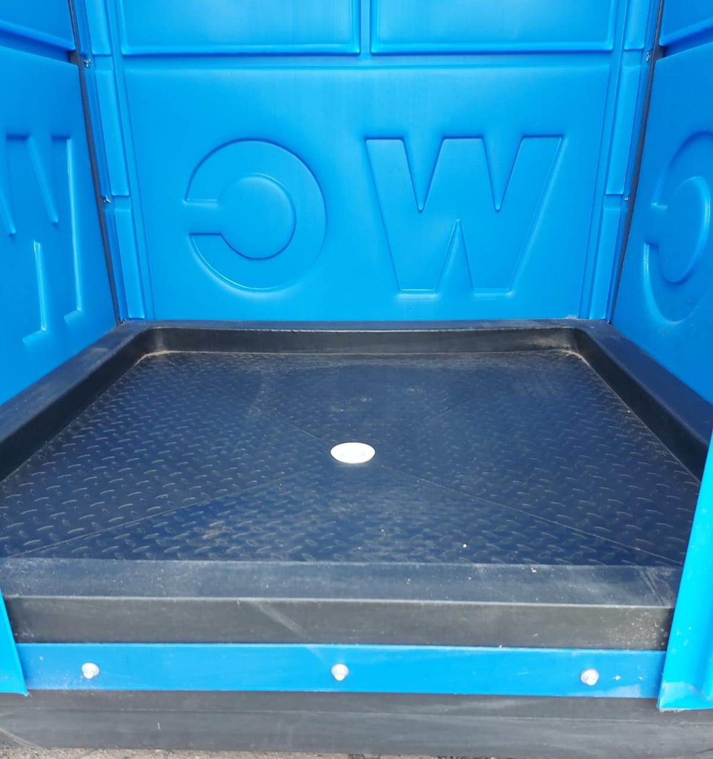 Мобильная Душевая Кабина  Тип2 (С Тэном Италия) в разборе Экомарка(1200x1100x2650см;75кг;синий) - арт.561301