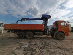Агропромсервис 4382* на шасси КамАЗ 43118 6x6 Бортовой с КМУ 438240-02 (Дизельный, 11,8 л, 300 л.с.,