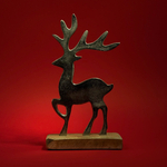 Декоративная фигура Олень, металл 16*5*28см