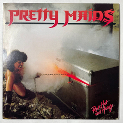 Винтажная виниловая пластинка LP Pretty Maids Red, Hot And Heavy (Japan 1985) (No Obi)