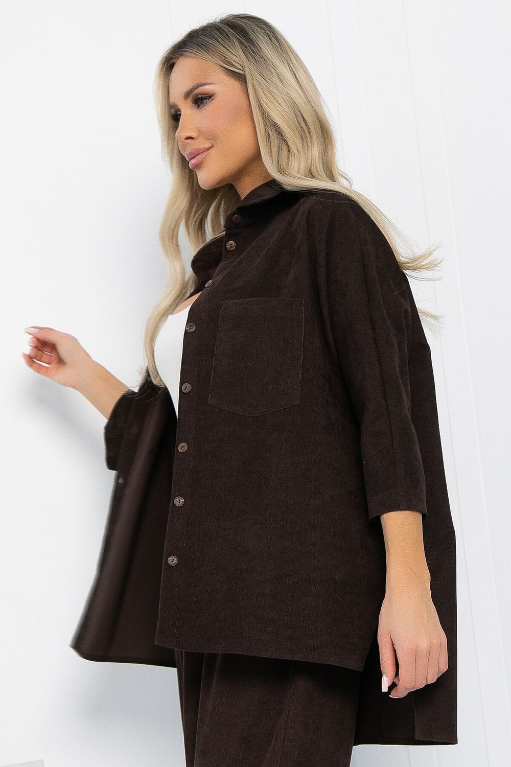 Рубашка Маринара (шоколад) Б12918-10М LT Collection