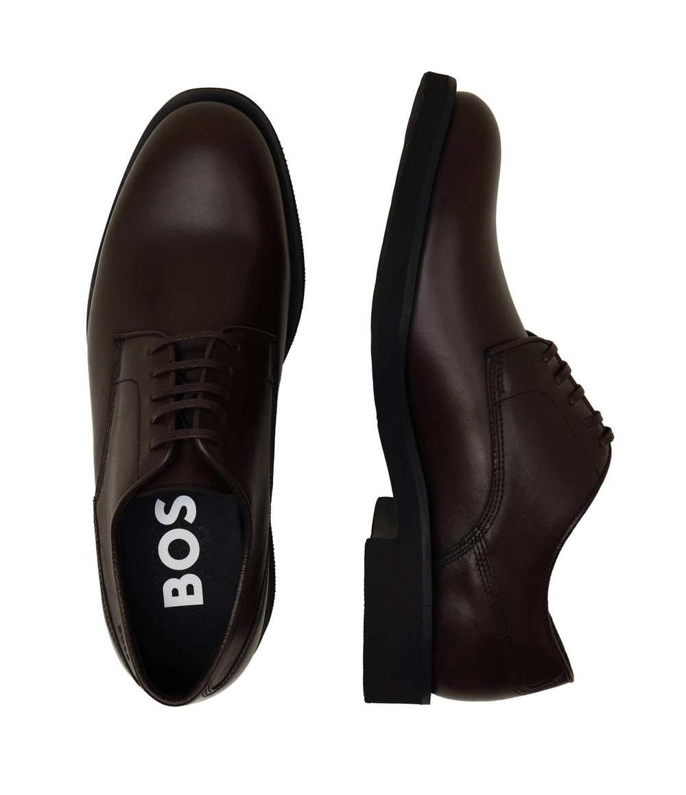 Кожаные дерби baird derb lt BOSS BLACK - коричневый(50497842)