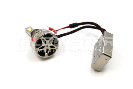 Aozoom P13/H1 с вентилятором 12V 100W 11000Lm (комплект, 2шт)