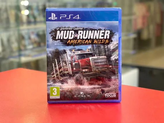 PS4 Spintires: MudRunner American Wilds CUSA-13336 (Полностью на русском языке)