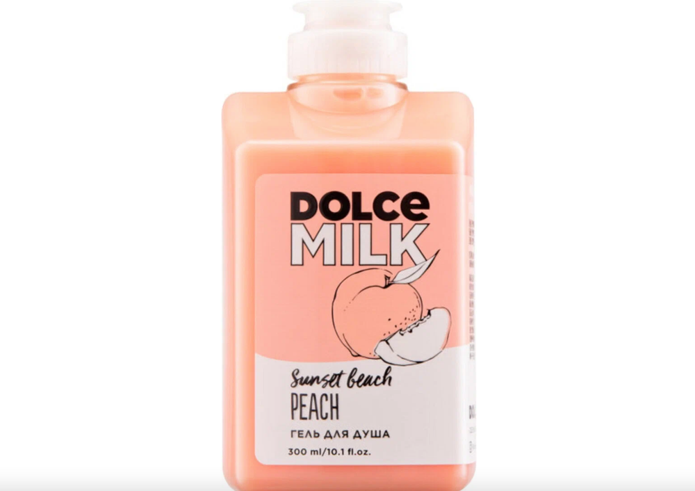 DOLCE MILK Гель для душа «Персик на пляже»