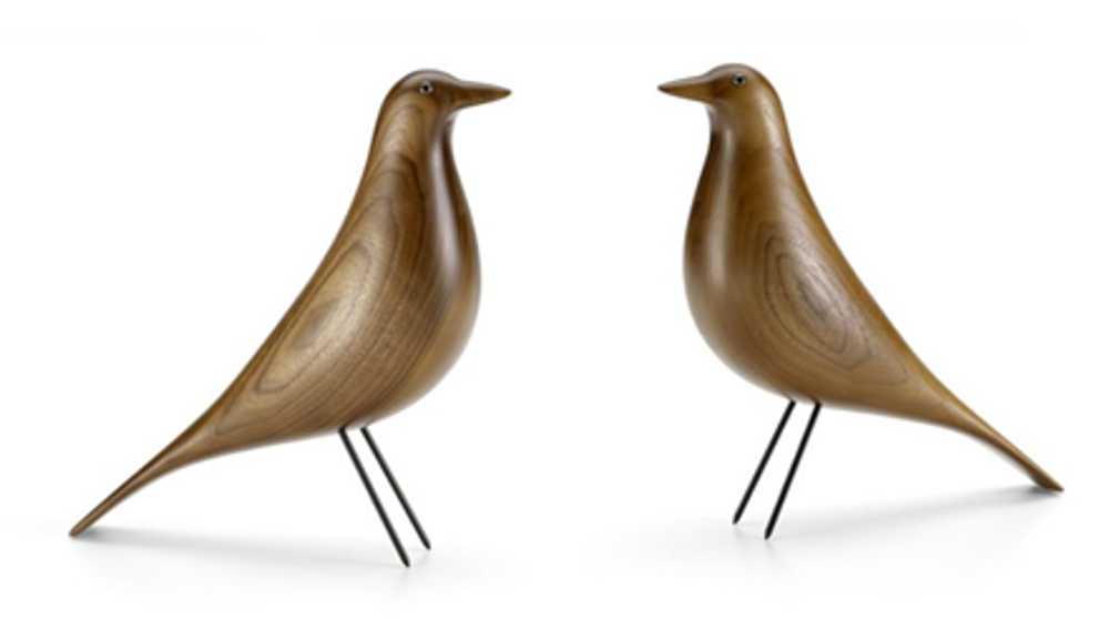 Декоративная птица VITRA Eames House Bird walnut