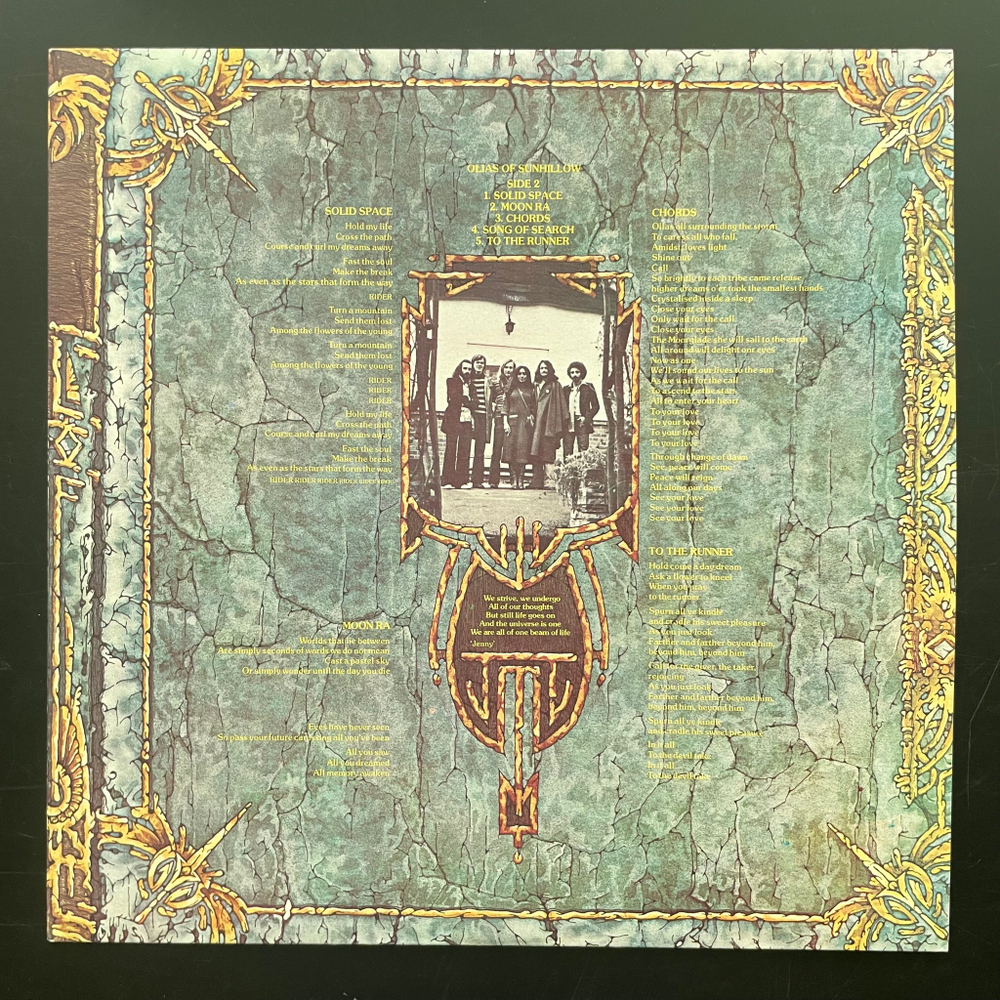 Jon Anderson ‎– Olias Of Sunhillow (Англия 1976г.)