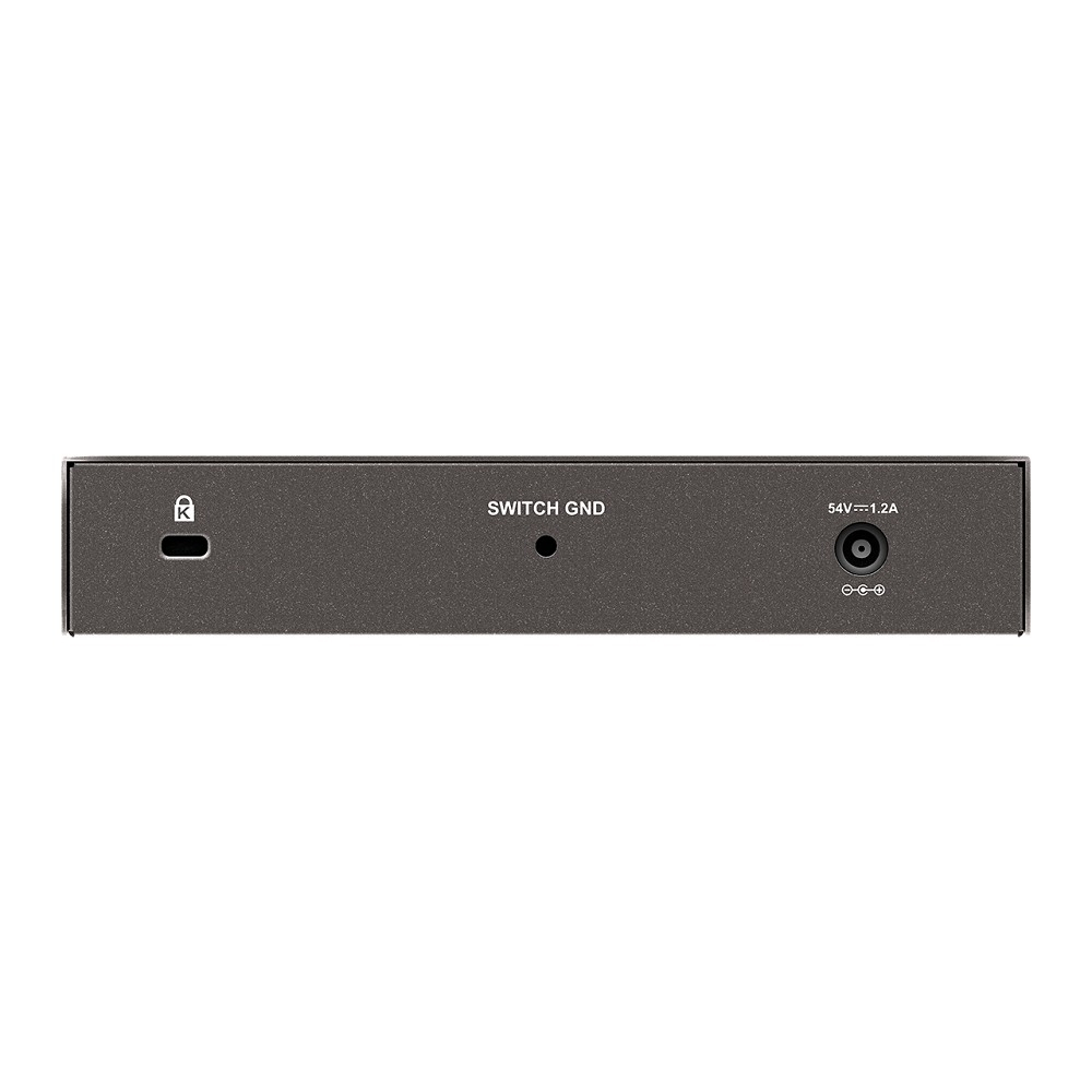 Коммутатор D-Link DGS-1008P / F3A Неуправляемый коммутатор с 8 портами 10 / 100 / 1000Base-T (4 порта PoE 802.3af / at, PoE-бюджет 60 Вт)