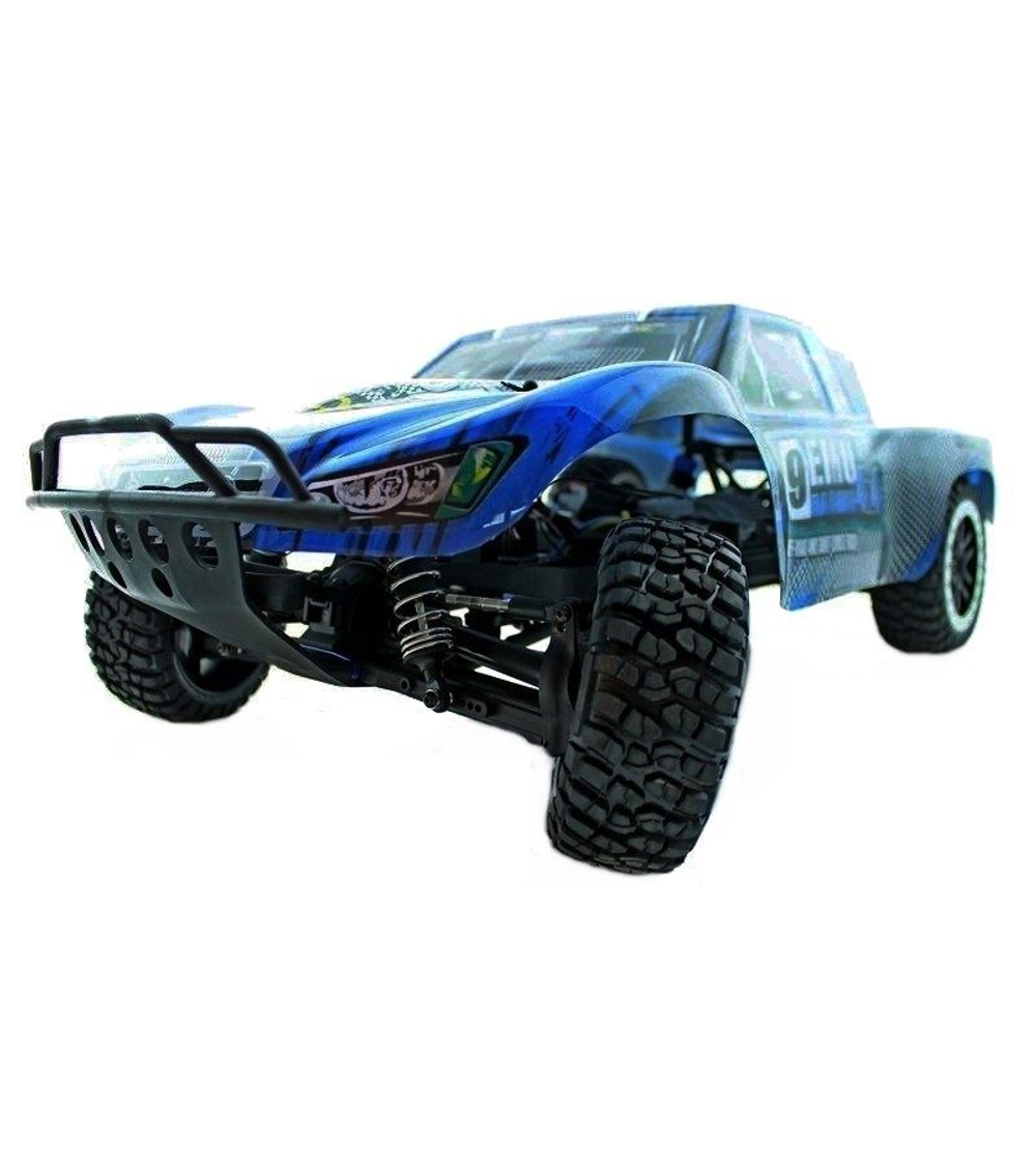 Радиоуправляемый шорт-корс Remo Hobby 9EMU (синий) 4WD 2.4G 1/8 RTR