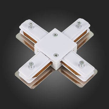 ST002.549.00 Коннектор X-образный ST-Luce Белый BASE
