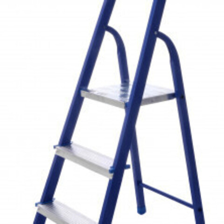Стремянка стальная с алюминиевыми ступенями 03 ступени