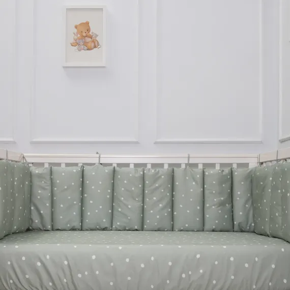 Комплект постельного белья Lollycottons Дино сафари 6 предметов