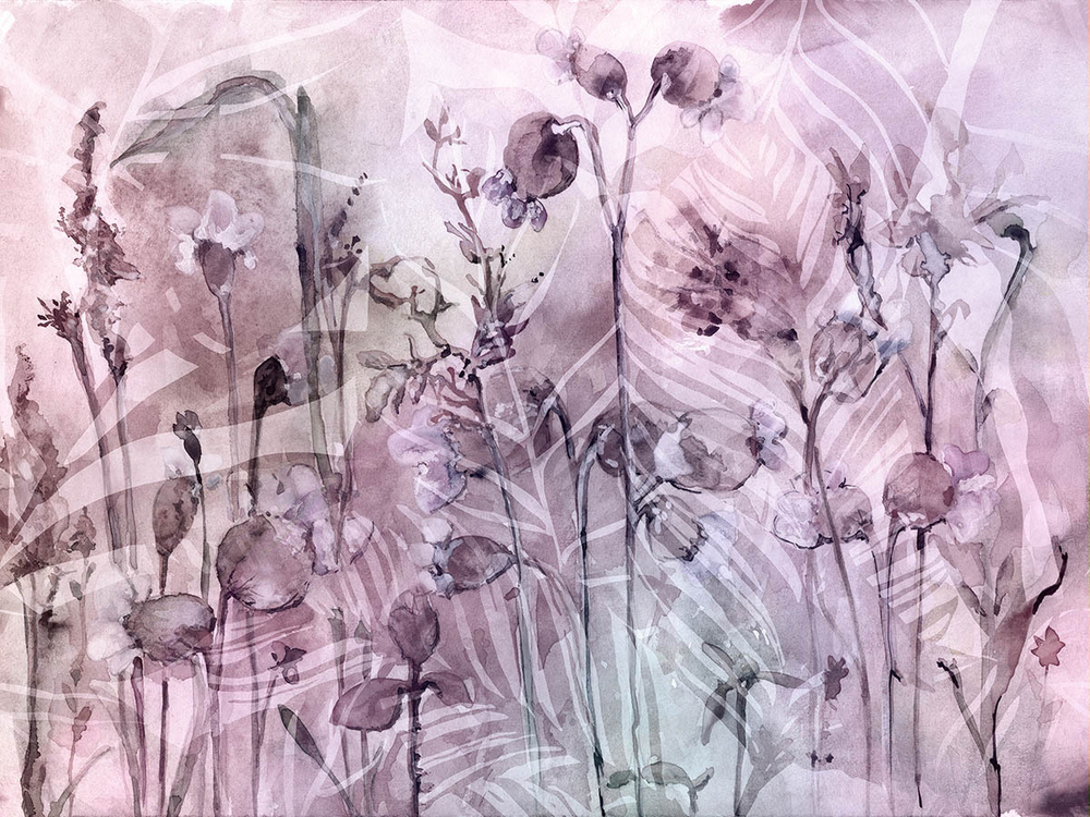 Дизайнерские обои Wall Street Aquarelle